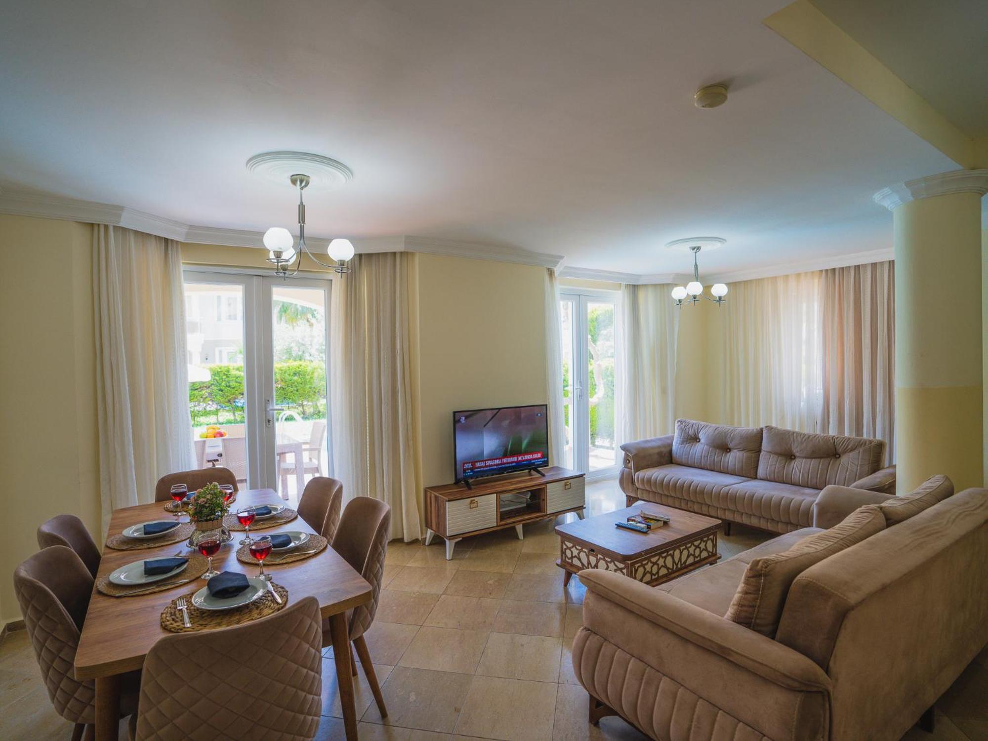 Sunset Beach Villas And Apartments Fethiye Bagian luar foto